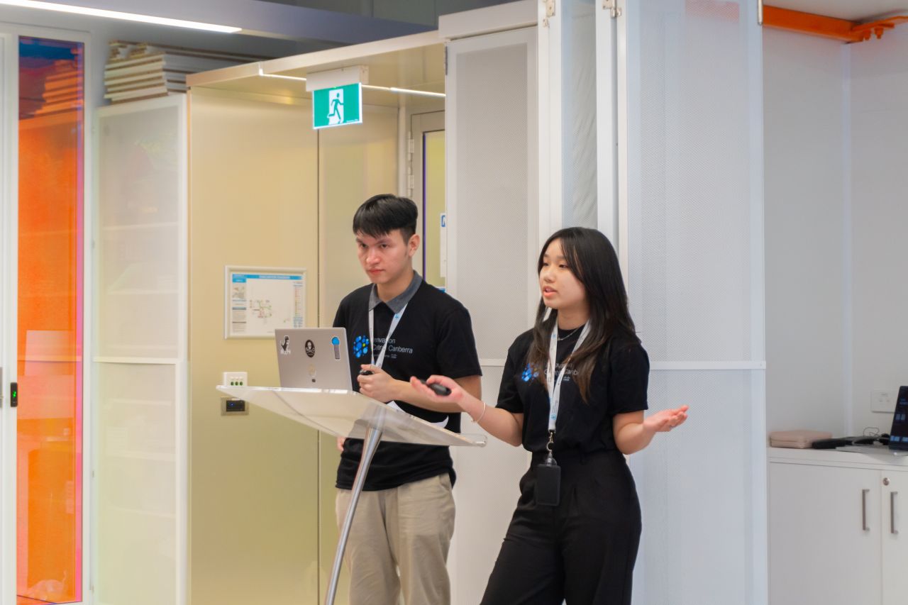 Photo from the Innovation Central Canberra internship project